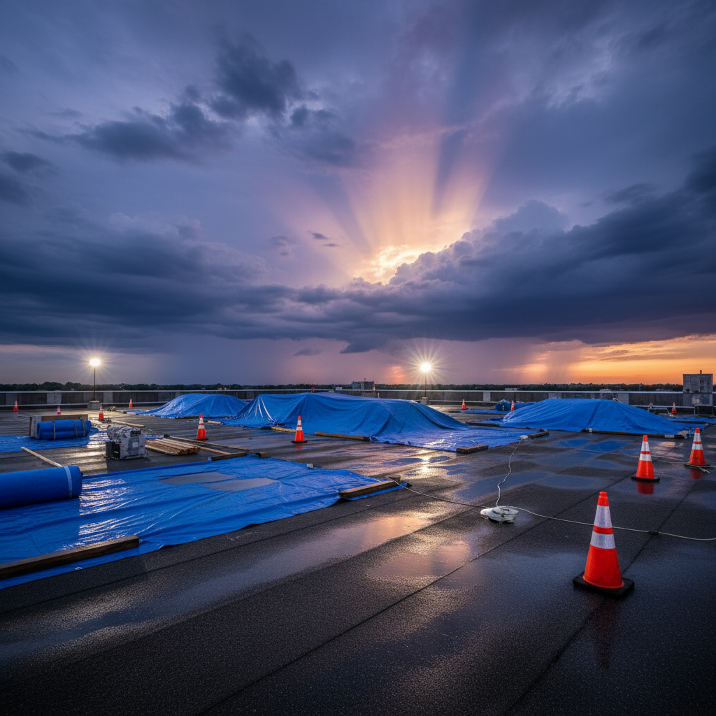 Emergency roof repair Houston TX